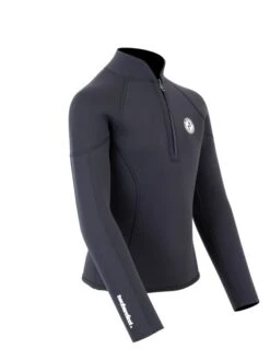 Two Bare Feet Junior Perspective Half Zip 2.5mm Wetsuit Jacket (Black) 15 Two Bare Feet Junior Perspective Half Zip 2.5mm Wetsuit Jacket (Black) -Surfboards Sales kids perspective half zip jacket black 8