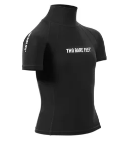 Two Bare Feet Junior "Logo" Short Sleeve Rash Vest (Black) 15 Two Bare Feet Junior "Logo" Short Sleeve Rash Vest (Black) -Surfboards Sales kids short sleeve black 8