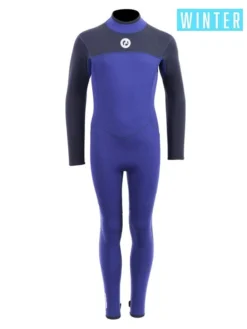 Two Bare Feet Thunderclap 5/4mm Junior Winter Wetsuit (Navy)