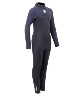 Two Bare Feet Thunderclap 4/3mm Junior Winter Wetsuit (Black) -Surfboards Sales kids thunderclap full 4.3 wetsuit black 8 2