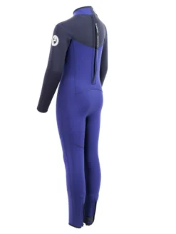 Two Bare Feet Thunderclap 5/4mm Junior Winter Wetsuit (Navy) -Surfboards Sales kids thunderclap full 4.3 wetsuit navy 4