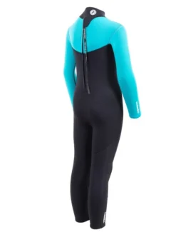Two Bare Feet Thunderclap 2.5mm Junior Wetsuit (Aqua / Black) 13 Two Bare Feet Thunderclap 2.5mm Junior Wetsuit (Aqua / Black) -Surfboards Sales kids thunderclap full wetsuit aqua 6