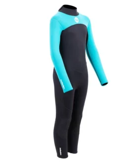 Two Bare Feet Thunderclap 2.5mm Junior Wetsuit (Aqua / Black) 15 Two Bare Feet Thunderclap 2.5mm Junior Wetsuit (Aqua / Black) -Surfboards Sales kids thunderclap full wetsuit aqua 8