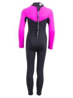 Two Bare Feet Thunderclap 2.5mm Junior Wetsuit (Pink / Black) -Surfboards Sales kids thunderclap full wetsuit pink 5