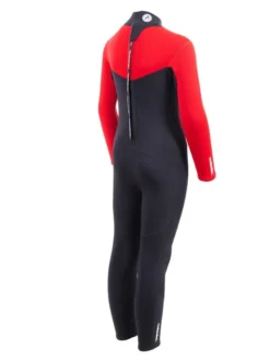 Two Bare Feet Thunderclap 2.5mm Junior Wetsuit (Red / Black) -Surfboards Sales kids thunderclap full wetsuit red 6 1
