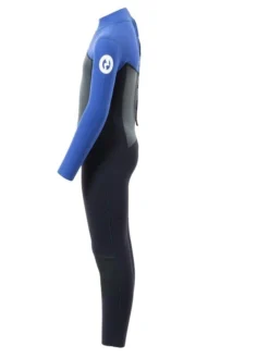 Two Bare Feet Thunderclap Pro 5/4mm Junior Winter Wetsuit (Black / Blue) -Surfboards Sales kids thunderclap pro 4.3 blue 3