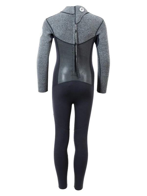 Two Bare Feet Thunderclap Pro 5/4mm Junior Winter Wetsuit (Black / Delta Grey) 5 Two Bare Feet Thunderclap Pro 5/4mm Junior Winter Wetsuit (Black / Delta Grey) - Image 5