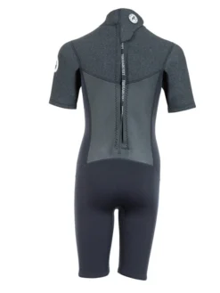 Two Bare Feet Thunderclap Pro 3/2mm Junior Shorty Wetsuit (Black/Dark Grey) 12 Two Bare Feet Thunderclap Pro 3/2mm Junior Shorty Wetsuit (Black/Dark Grey) -Surfboards Sales kids thunderclap pro shorty dark grey 5