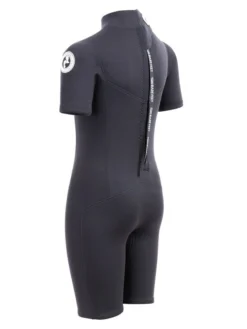 Two Bare Feet Thunderclap 2.5mm Junior Shorty Wetsuit (Black) -Surfboards Sales kids thunderclap shorty wetsuit black 4