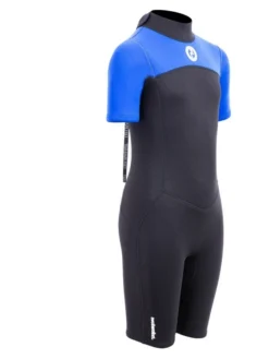 Two Bare Feet Thunderclap 2.5mm Junior Shorty Wetsuit (Blue / Black) 15 Two Bare Feet Thunderclap 2.5mm Junior Shorty Wetsuit (Blue / Black) -Surfboards Sales kids thunderclap shorty wetsuit blue 8