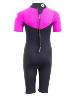 Two Bare Feet Thunderclap 2.5mm Junior Shorty Wetsuit (Pink / Black) 12 Two Bare Feet Thunderclap 2.5mm Junior Shorty Wetsuit (Pink / Black) -Surfboards Sales kids thunderclap shorty wetsuit pink 5