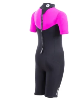 Two Bare Feet Thunderclap 2.5mm Junior Shorty Wetsuit (Pink / Black) 13 Two Bare Feet Thunderclap 2.5mm Junior Shorty Wetsuit (Pink / Black) -Surfboards Sales kids thunderclap shorty wetsuit pink 6