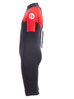 Two Bare Feet Thunderclap 2.5mm Junior Shorty Wetsuit (Red / Black) -Surfboards Sales kids thunderclap shorty wetsuit red 3