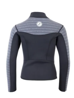 Two Bare Feet Junior Aspect Fleece Lined Zipless Thermal 2.5mm Superstretch Wetsuit Top & Pants Set (Black/Grey Stripes) 13 Two Bare Feet Junior Aspect Fleece Lined Zipless Thermal 2.5mm Superstretch Wetsuit Top & Pants Set (Black/Grey Stripes) -Surfboards Sales klfm2g g