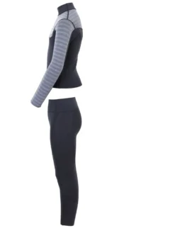 Two Bare Feet Junior Aspect Fleece Lined Zipless Thermal 2.5mm Superstretch Wetsuit Top & Pants Set (Black/Grey Stripes) 11 Two Bare Feet Junior Aspect Fleece Lined Zipless Thermal 2.5mm Superstretch Wetsuit Top & Pants Set (Black/Grey Stripes) -Surfboards Sales klfm2g i