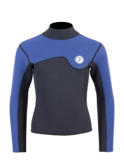 Two Bare Feet Junior Aspect Fleece Lined Zipless Thermal 2.5mm Superstretch Wetsuit Top & Shorts Set (Black/Blue) 12 Two Bare Feet Junior Aspect Fleece Lined Zipless Thermal 2.5mm Superstretch Wetsuit Top & Shorts Set (Black/Blue) -Surfboards Sales kqw6ct x