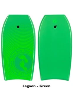 Two Bare Feet Flowers Double Bodyboard And Bag Bundle (Choice Of 33", 37", 41") 19 Two Bare Feet Flowers Double Bodyboard And Bag Bundle (Choice Of 33", 37", 41") -Surfboards Sales lagoon green
