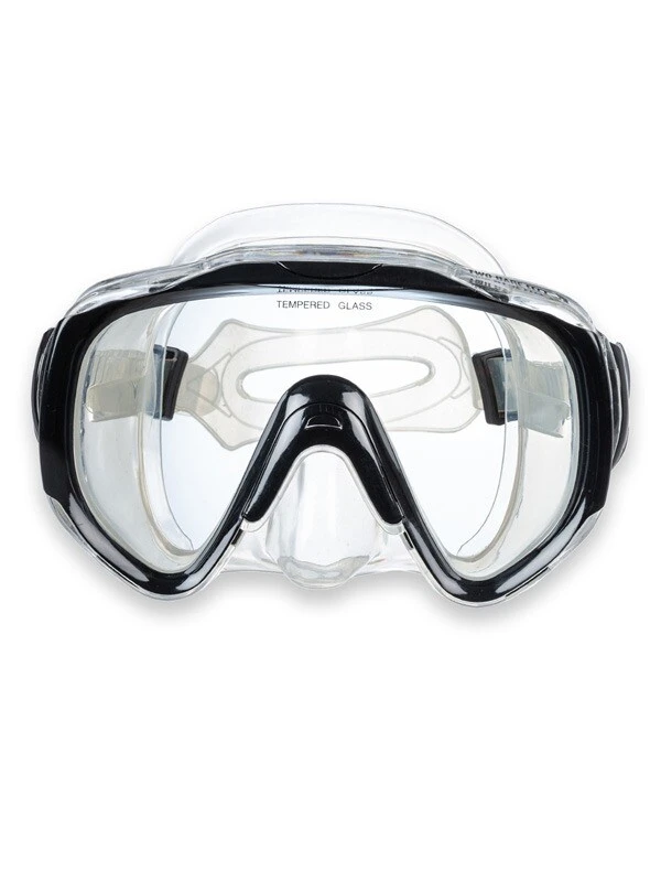 Two Bare Feet Adult Silicone Mask Set 2 XL (Black) 1 Two Bare Feet Adult Silicone Mask Set 2 XL (Black)