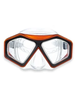 DiveSport Silicone Mask (Orange / Clear)