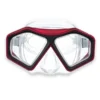 DiveSport Silicone Mask (Red / Clear)