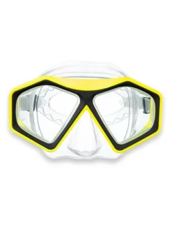DiveSport Silicone Mask (Yellow / Clear)