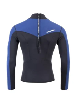 Two Bare Feet Mens Aspect Back Zip 2.5mm Wetsuit Jacket (Black/Blue) 12 Two Bare Feet Mens Aspect Back Zip 2.5mm Wetsuit Jacket (Black/Blue) -Surfboards Sales mens aspect back zip jacket black blue denim 5 1