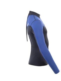 Two Bare Feet Mens Aspect Back Zip 2.5mm Wetsuit Jacket (Black/Blue) 14 Two Bare Feet Mens Aspect Back Zip 2.5mm Wetsuit Jacket (Black/Blue) -Surfboards Sales mens aspect back zip jacket black blue denim 7 1