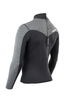 Two Bare Feet Mens Aspect Back Zip 2.5mm Wetsuit Jacket (Black/Grey) 11 Two Bare Feet Mens Aspect Back Zip 2.5mm Wetsuit Jacket (Black/Grey) -Surfboards Sales mens aspect back zip jacket black delta 4 5