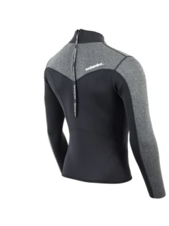 Two Bare Feet Mens Aspect Back Zip 2.5mm Wetsuit Jacket (Black/Grey) 13 Two Bare Feet Mens Aspect Back Zip 2.5mm Wetsuit Jacket (Black/Grey) -Surfboards Sales mens aspect back zip jacket black delta 6 5