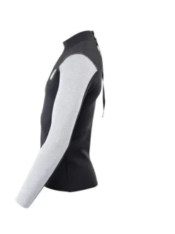 Two Bare Feet Mens Aspect Back Zip 2.5mm Wetsuit Jacket (Black/Grey/Grey) -Surfboards Sales mens aspect back zip jacket black grey grey 3