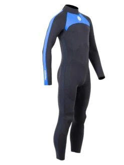 Two Bare Feet Flare 2.5mm Mens Superstretch Full Length Wetsuit (Blue) -Surfboards Sales mens flare full blue 8
