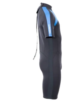 Two Bare Feet Flare 2.5mm Mens Superstretch Shorty Wetsuit (Blue) 15 Two Bare Feet Flare 2.5mm Mens Superstretch Shorty Wetsuit (Blue) -Surfboards Sales mens flare shorty blue 7