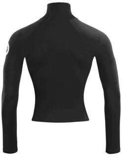 Two Bare Feet Adults Long Sleeve Rash Vest (Black) -Surfboards Sales mens long sleeve black 5