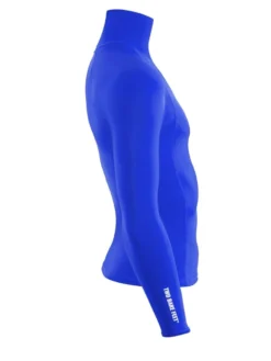 Two Bare Feet Adults Long Sleeve Rash Vest (Blue) -Surfboards Sales mens long sleeve blue 7