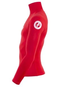 Two Bare Feet Adults Long Sleeve Rash Vest (Red) 10 Two Bare Feet Adults Long Sleeve Rash Vest (Red) -Surfboards Sales mens long sleeve red 3 1 1
