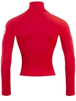 Two Bare Feet Adults Long Sleeve Rash Vest (Red) 12 Two Bare Feet Adults Long Sleeve Rash Vest (Red) -Surfboards Sales mens long sleeve red 5 1 1