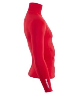 Two Bare Feet Adults Long Sleeve Rash Vest (Red) 14 Two Bare Feet Adults Long Sleeve Rash Vest (Red) -Surfboards Sales mens long sleeve red 7 1 1