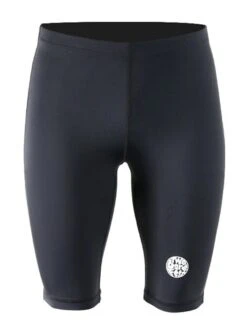 Two Bare Feet Mens Lycra Swimming Shorts (Black)