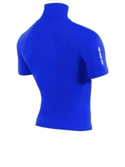 Two Bare Feet Adults Short Sleeve Rash Vest (Blue) 13 Two Bare Feet Adults Short Sleeve Rash Vest (Blue) -Surfboards Sales mens short sleeve blue 6