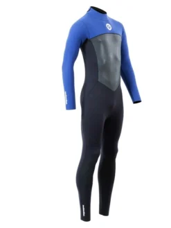 Two Bare Feet Thunderclap Pro 3/2mm Mens Wetsuit (Black/Blue) -Surfboards Sales mens thunderclap pro blue 8