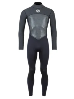 Two Bare Feet Thunderclap Pro 3/2mm Mens Wetsuit (Black/Dark Grey)