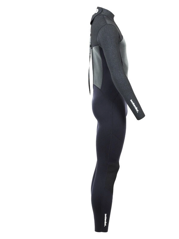 Two Bare Feet Thunderclap Pro 3/2mm Mens Wetsuit (Black/Dark Grey) 7 Two Bare Feet Thunderclap Pro 3/2mm Mens Wetsuit (Black/Dark Grey) - Image 7