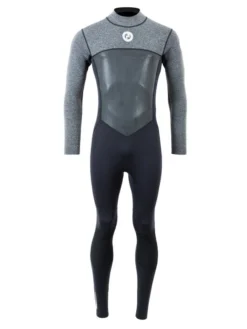 Two Bare Feet Thunderclap Pro 3/2mm Mens Wetsuit (Black/Delta Grey)