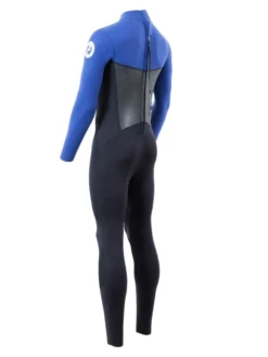 Two Bare Feet Thunderclap Pro 4/3mm Mens Wetsuit (Black / Blue) -Surfboards Sales mens thunderclap pro 4.3 blue 4