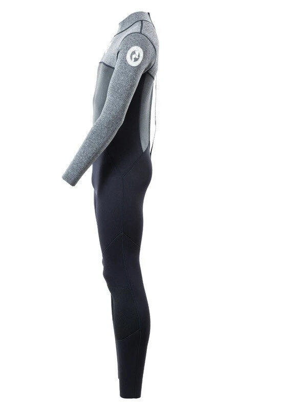 Two Bare Feet Thunderclap Pro 4/3mm Mens Wetsuit (Black/Delta Grey) 3 Two Bare Feet Thunderclap Pro 4/3mm Mens Wetsuit (Black/Delta Grey) - Image 3