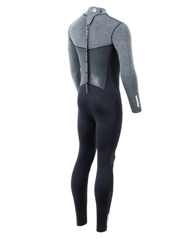 Two Bare Feet Thunderclap Pro 5/4mm Mens Winter Wetsuit (Black / Delta Grey) 6 Two Bare Feet Thunderclap Pro 5/4mm Mens Winter Wetsuit (Black / Delta Grey) - Image 6