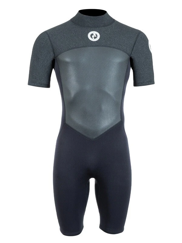 Two Bare Feet Thunderclap Pro 3/2mm Mens Shorty Wetsuit (Black/Dark Grey) 1 Two Bare Feet Thunderclap Pro 3/2mm Mens Shorty Wetsuit (Black/Dark Grey)