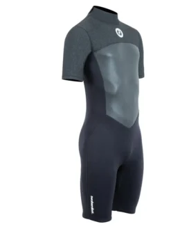 Two Bare Feet Thunderclap Pro 3/2mm Mens Shorty Wetsuit (Black/Dark Grey) 15 Two Bare Feet Thunderclap Pro 3/2mm Mens Shorty Wetsuit (Black/Dark Grey) -Surfboards Sales mens thunderclap pro shorty dark grey 8