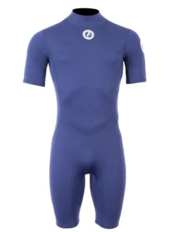 Two Bare Feet Thunderclap 2.5mm Mens Shorty Wetsuit (Navy)