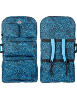 Two Bare Feet Space Quad Bodyboard And Bag Bundle (Choice Of 33", 37", 41", 42", 44") -Surfboards Sales quad blue bag 5